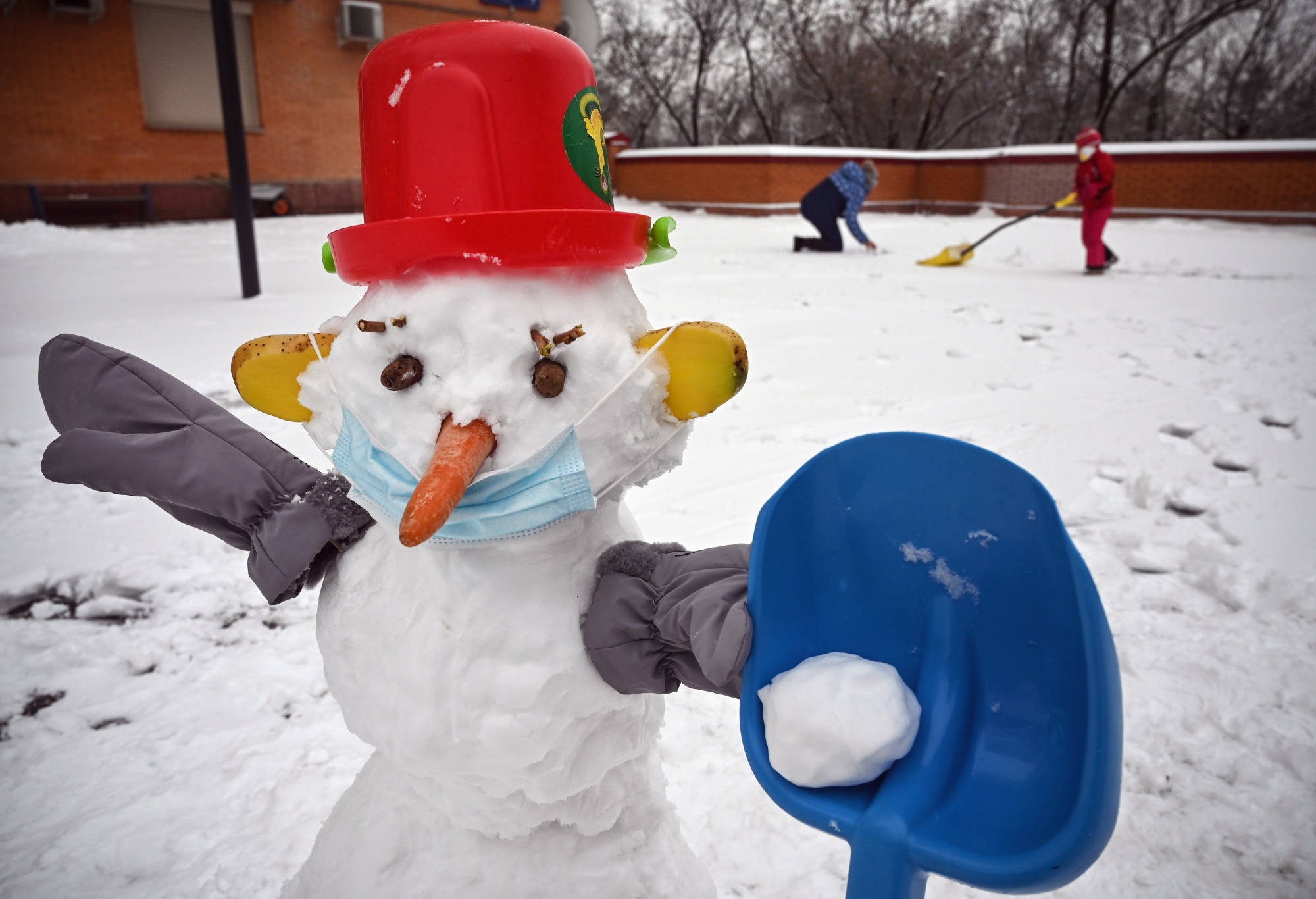 Practice Golf in Winter