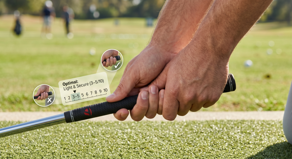 how to grip golf club